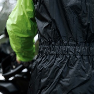 KOMBINEZON PRZECIWDESZCZOWY DWUCZĘŚCIOWY REBELHORN RAIN BLACK XL