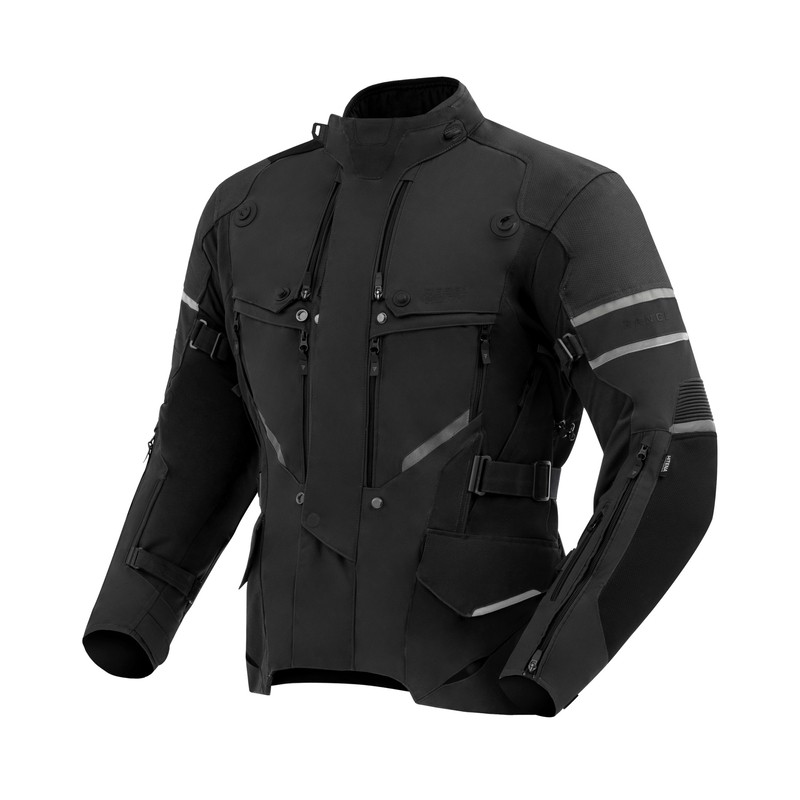 KURTKA MOTOCYKLOWA TEKSTYLNA REBELHORN RANGE BLACK S