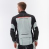 KURTKA MOTOCYKLOWA TEKSTYLNA REBELHORN RANGE GREY BLACK RED XL