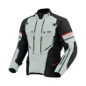 KURTKA MOTOCYKLOWA TEKSTYLNA REBELHORN RANGE GREY BLACK RED 5XL