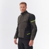 KURTKA MOTOCYKLOWA TEKSTYLNA REBELHORN RANGE BLACK DARK GREY FLUO YELLOW XS