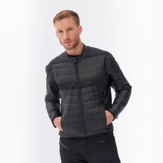 KURTKA MOTOCYKLOWA TEKSTYLNA REBELHORN RANGE BLACK DARK GREY FLUO YELLOW XXL