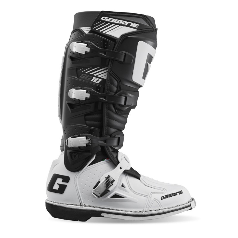 GAERNE BUTY CROSS/ENDURO MODEL SG-10 BLACK/WHITE KOLOR CZARNY/BIAŁY ROZMIAR 41 GAERNE BUTY CROSS/ENDURO MODEL SG-10 BLACK/WHITE KOLOR CZARNY/BIAŁY ROZMIAR 41