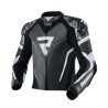 KURTKA MOTOCYKLOWA SKÓRZANA REBELHORN REBEL BLACK WHITE 56