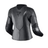 KURTKA MOTOCYKLOWA SKÓRZANA DAMSKA REBELHORN REBEL BLACK W46