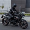 KURTKA MOTOCYKLOWA SKÓRZANA DAMSKA REBELHORN REBEL BLACK W44