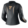 KURTKA MOTOCYKLOWA SKÓRZANA DAMSKA REBELHORN REBEL BLACK GOLD W34