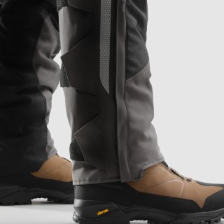 SPODNIE MOTOCYKLOWE TEKSTYLNE REBELHORN HARDY 3.0 DESERT GREY RED 7XL