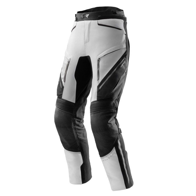 SPODNIE MOTOCYKLOWE TEKSTYLNE DAMSKIE REBELHORN HARDY 3.0 BLACK GREY WL