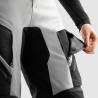 SPODNIE MOTOCYKLOWE TEKSTYLNE DAMSKIE REBELHORN HARDY 3.0 BLACK GREY W5XL