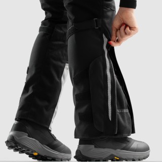 SPODNIE MOTOCYKLOWE TEKSTYLNE DAMSKIE REBELHORN HARDY 3.0 BLACK GREY WM