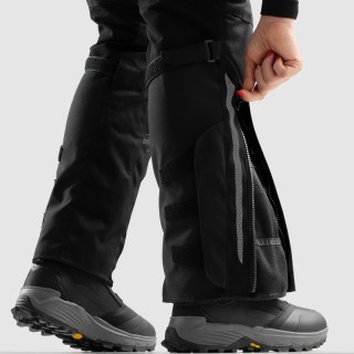 SPODNIE MOTOCYKLOWE TEKSTYLNE DAMSKIE REBELHORN HARDY 3.0 BLACK (KRÓTKA NOGAWKA) S-WS