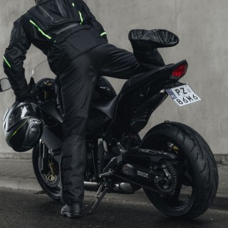 SPODNIE MOTOCYKLOWE TEKSTYLNE REBELHORN HIKER 3 BLACK 6XL