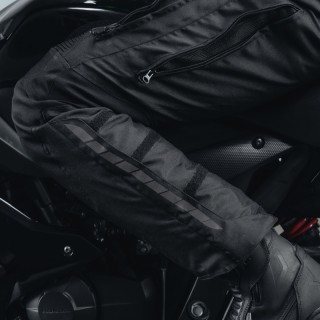 SPODNIE MOTOCYKLOWE TEKSTYLNE REBELHORN HIKER 3 BLACK GREY 6XL