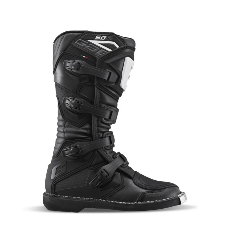 GAERNE BUTY CROSS/ENDURO JUNIOR/KID/DZIECIĘCE MODEL SG-J BLACK KOLOR CZARNY/BIAŁY ROZMIAR 36 GAERNE BUTY CROSS/ENDURO JUNIOR/KID/DZIECIĘCE MODEL SG-J BLACK KOLOR CZARNY/BIAŁY ROZMIAR 36