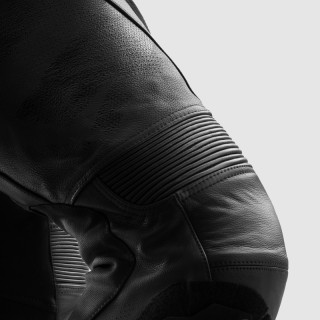 SPODNIE MOTOCYKLOWE SKÓRZANE REBELHORN INFERNO BLACK 62