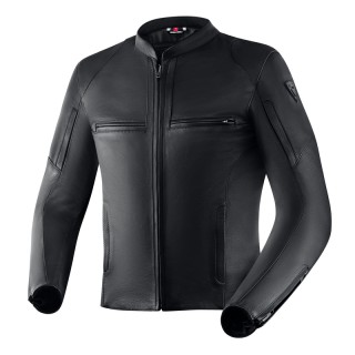 KURTKA MOTOCYKLOWA SKÓRZANA REBELHORN RUNNER 3 BLACK 4XL