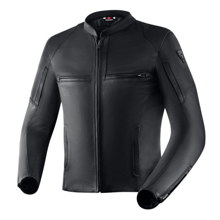 KURTKA MOTOCYKLOWA SKÓRZANA REBELHORN RUNNER 3 BLACK 6XL