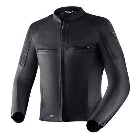 KURTKA MOTOCYKLOWA SKÓRZANA REBELHORN RUNNER 3 TFL BLACK 4XL