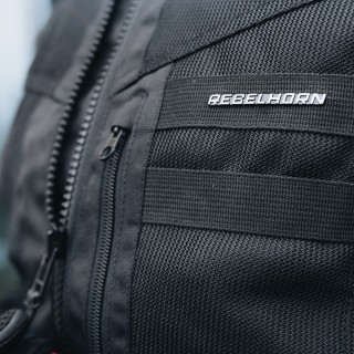 KURTKA MOTOCYKLOWA TEKSTYLNA REBELHORN SCANDAL 2 BLACK M