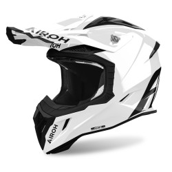 KASK MOTOCYKLOWY AIROH AVIATOR ACE 2 COLOR WHITE GLOSS L