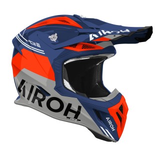 KASK MOTOCYKLOWY AIROH AVIATOR ACE 2 FURY CERULEAN GLOSS L