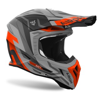 KASK MOTOCYKLOWY AIROH AVIATOR ACE 2 GROUND ORANGE MATT XL