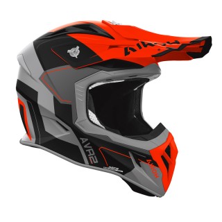KASK MOTOCYKLOWY AIROH AVIATOR ACE 2 SHIELD ORANGE MATT XL