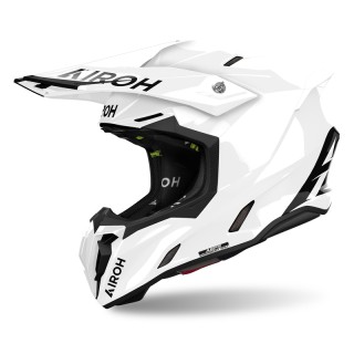 KASK MOTOCYKLOWY AIROH TWIST 3 COLOR WHITE GLOSS S