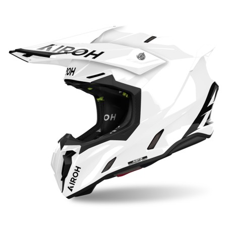 KASK MOTOCYKLOWY AIROH TWIST 3 COLOR WHITE GLOSS L