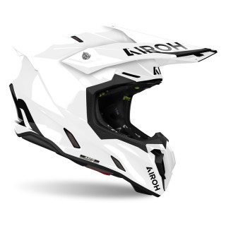 KASK MOTOCYKLOWY AIROH TWIST 3 COLOR WHITE GLOSS L