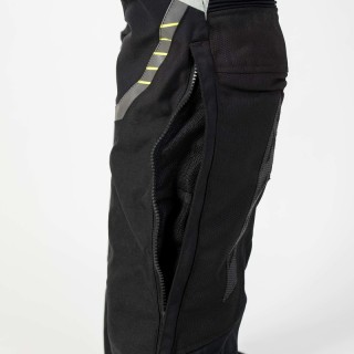 SPODNIE MOTOCYKLOWE TEKSTYLNE REBELHORN PATROL GREY BLACK FLUO YELLOW XS