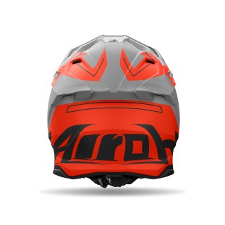 KASK MOTOCYKLOWY AIROH TWIST 3 DIZZY ORANGE FLUO MATT XS