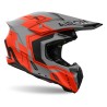 KASK MOTOCYKLOWY AIROH TWIST 3 DIZZY ORANGE FLUO MATT M