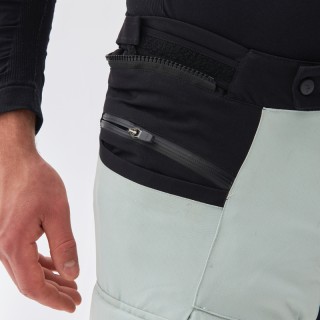 SPODNIE MOTOCYKLOWE TEKSTYLNE REBELHORN RANGE GREY BLACK RED XS