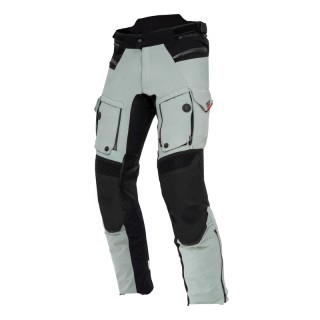 SPODNIE MOTOCYKLOWE TEKSTYLNE REBELHORN RANGE GREY BLACK RED 4XL