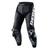 SPODNIE MOTOCYKLOWE SKÓRZANE REBELHORN REBEL BLACK WHITE 58