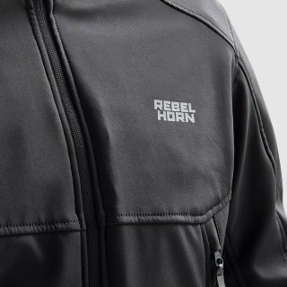 KURTKA MOTOCYKLOWA TEKSTYLNA REBELHORN SLASH BLACK 3XL