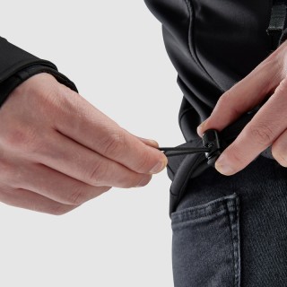 KURTKA MOTOCYKLOWA TEKSTYLNA REBELHORN SLASH BLACK 5XL