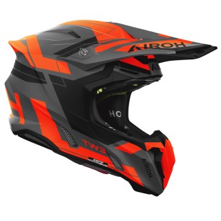 KASK MOTOCYKLOWY AIROH TWIST 3 DYNASTY ORANGE MATT M