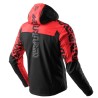 KURTKA MOTOCYKLOWA TEKSTYLNA REBELHORN SLASH SPIDER BLACK RED SOFTSHELL 3XL