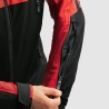 KURTKA MOTOCYKLOWA TEKSTYLNA REBELHORN SLASH SPIDER BLACK RED SOFTSHELL 6XL