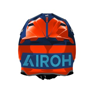 KASK MOTOCYKLOWY AIROH TWIST 3 FANCY BLUE ORANGE GLOSS L