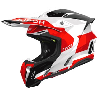 KASK MOTOCYKLOWY AIROH TWIST 3 FANCY RED GLOSS M
