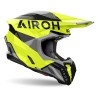 KASK MOTOCYKLOWY AIROH TWIST 3 KING YELLOW GLOSS S