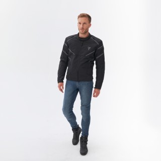 KURTKA MOTOCYKLOWA TEKSTYLNA REBELHORN SPARK BLACK 3XL