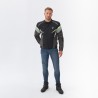 KURTKA MOTOCYKLOWA TEKSTYLNA REBELHORN SPARK BLACK GREY FLUO YELLOW 3XL