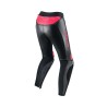 SPODNIE MOTOCYKLOWE SKÓRZANE DAMSKIE REBELHORN REBEL PINK BLACK W38