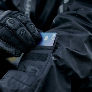 KOMBINEZON PRZECIWDESZCZOWY REBELHORN TRAVEL BLACK XL