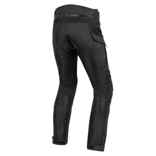SPODNIE MOTOCYKLOWE TEKSTYLNE REBELHORN SCANDAL 2 BLACK 9XL